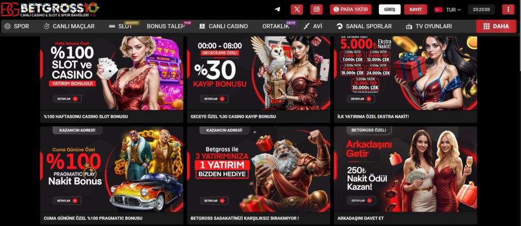 betgross bonusları